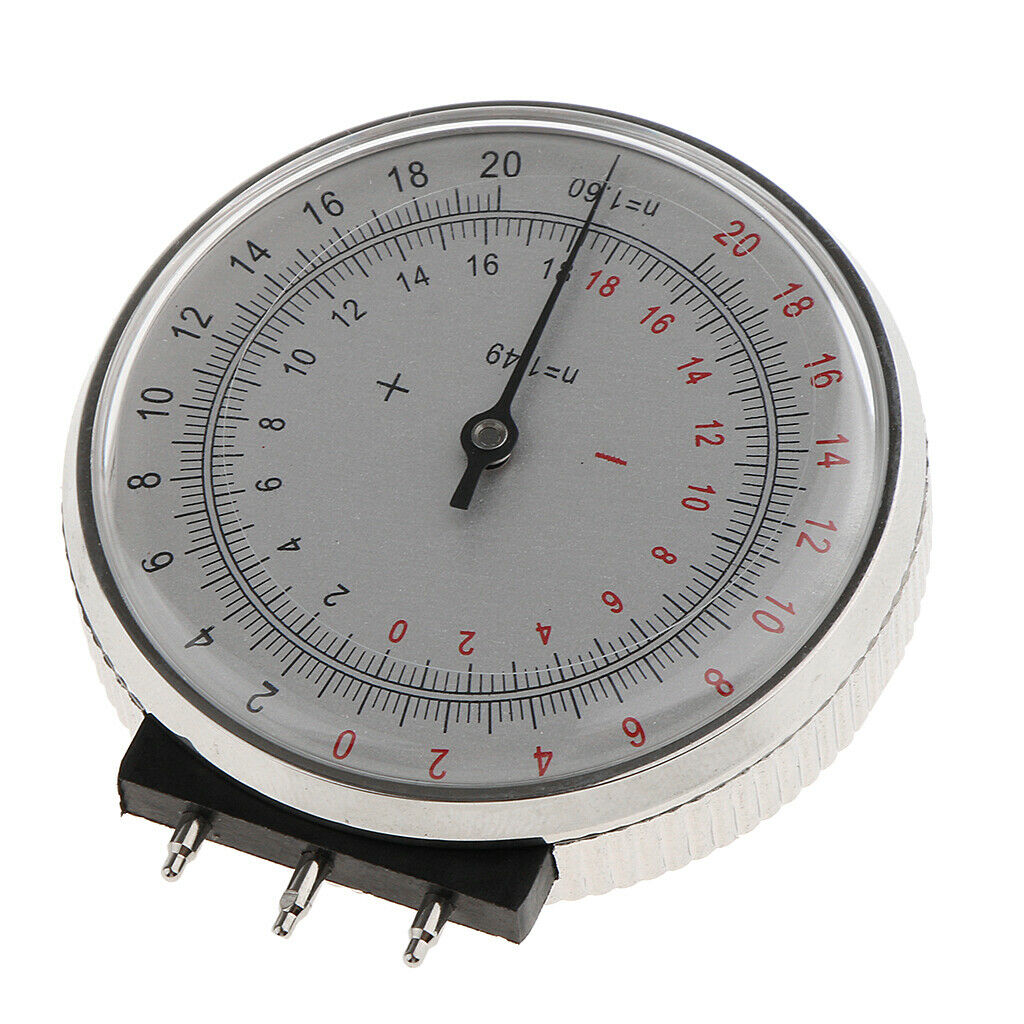 2X Ophthalmic Lens Clock Base Curve Optician Lens Curvature Measure Gauge + Box