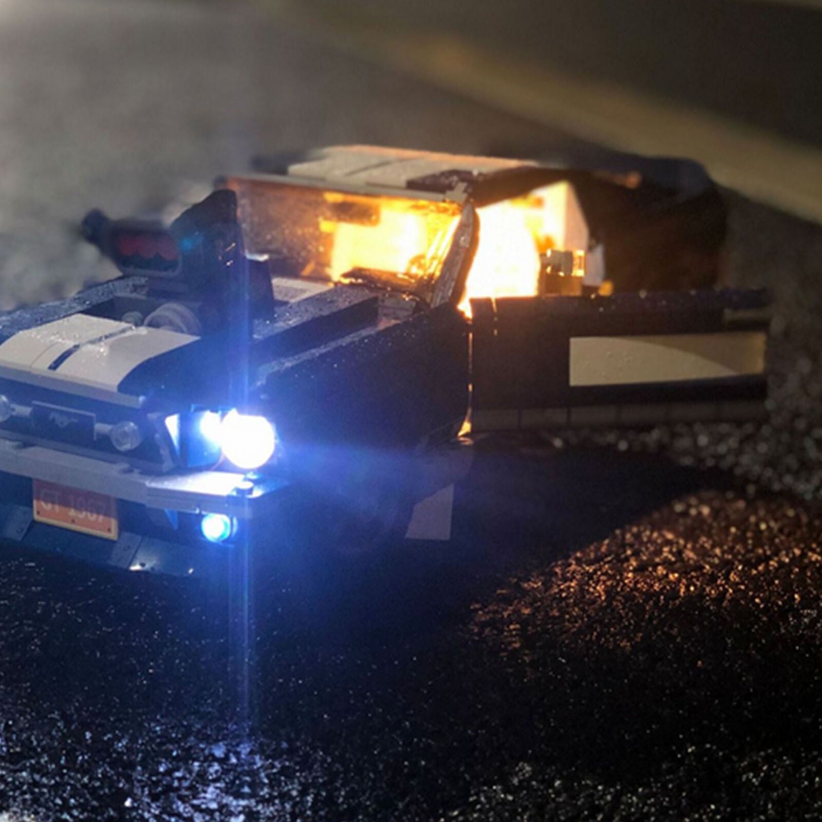 LED Light Kit For LEGO 10265 Ford Mustang lighting bricks building blocks 10265
