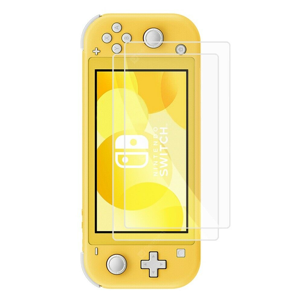 2-Pack of New Glass Film Screen Protectors for Nintendo Switch Lite (DOBE)