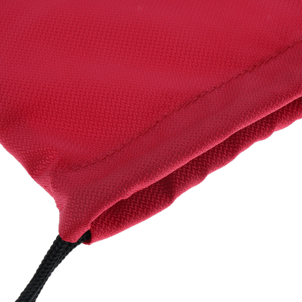 2x Plain Camping Tableware Drawstring Bags Picnic Dishes Organizer Container