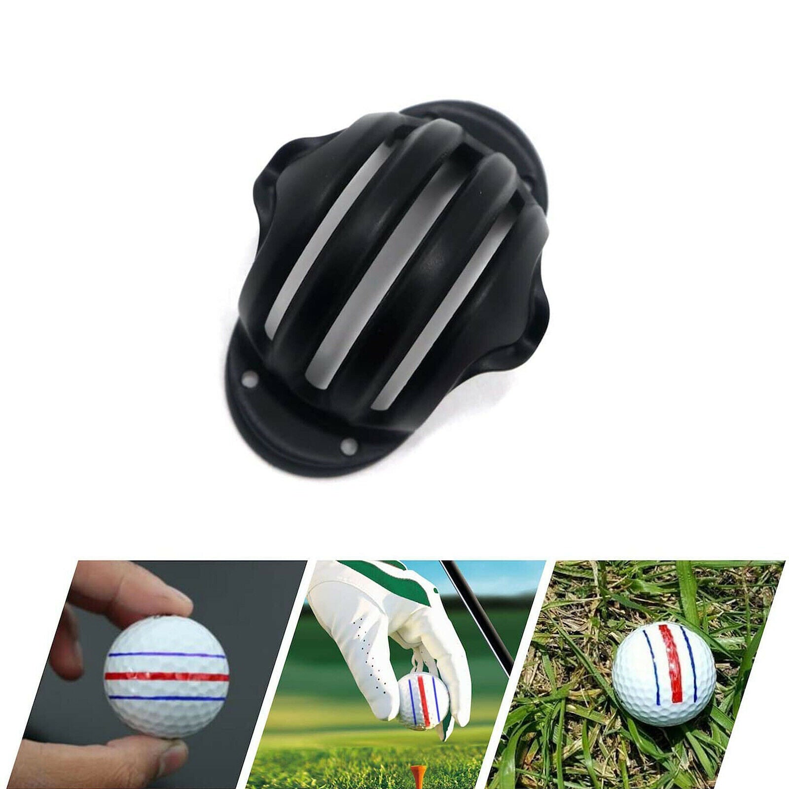 Golf Ball Marker Line Drawing Tool Template Liner Stencil Putt Alignment No ball
