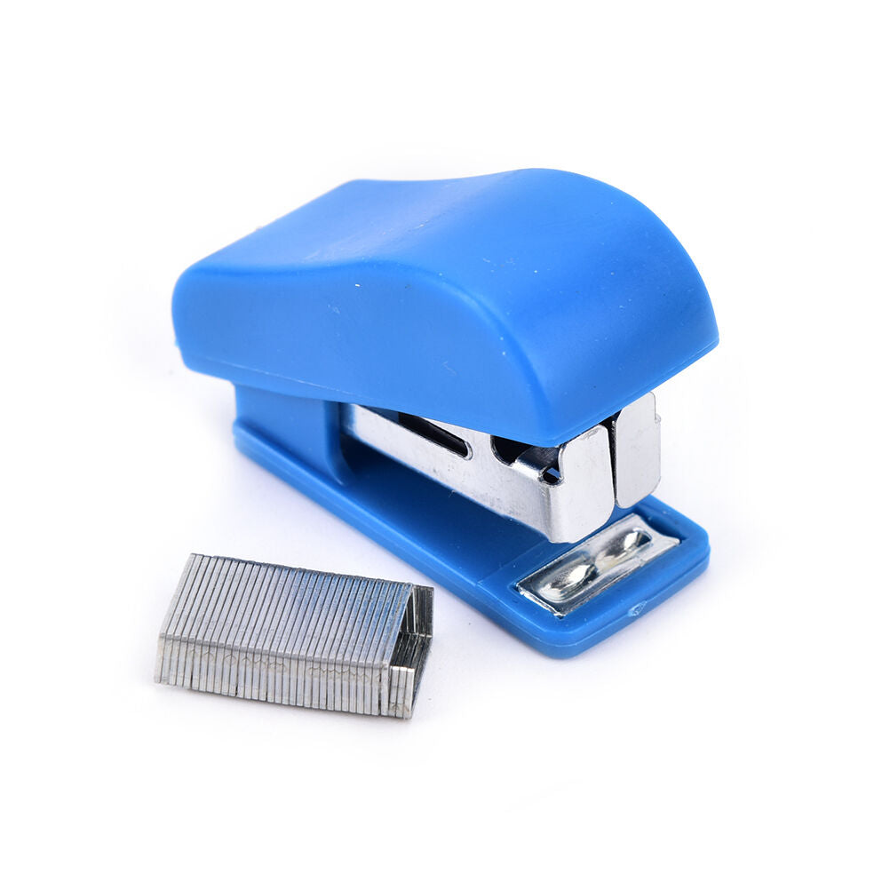 Office Student School Home Mini Cartoon Paper Document Stapler With Staple.l8