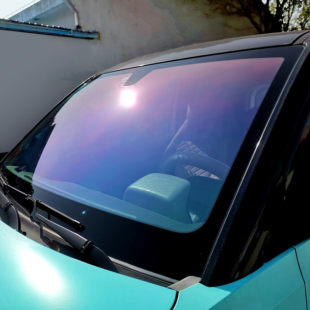VLT75% Auto Car Chameleon Window Tint Film Blue Purple Decorative Solar Tint
