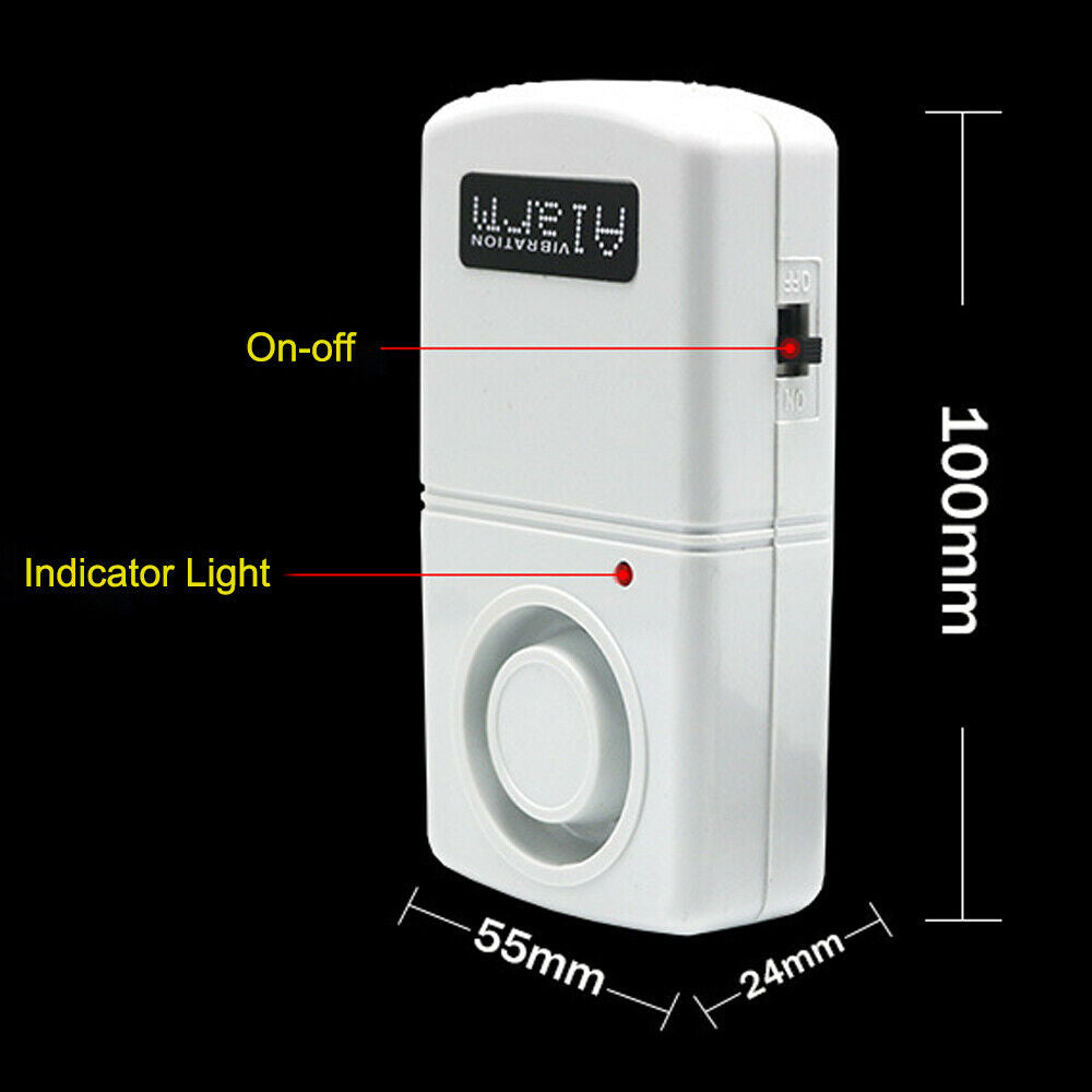120db Power Cut Failure Alarm Warning Automatic Outage Alert Siren LED Indicator