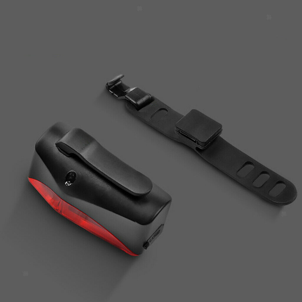 Rear Bicycle Light Taillight USB Rechargeable Safety Light for Night Cycling