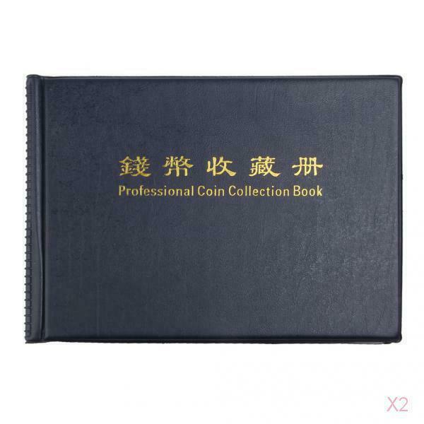 Penny Money Pocket Storage Coin Album Book 240  Collection Royalblue