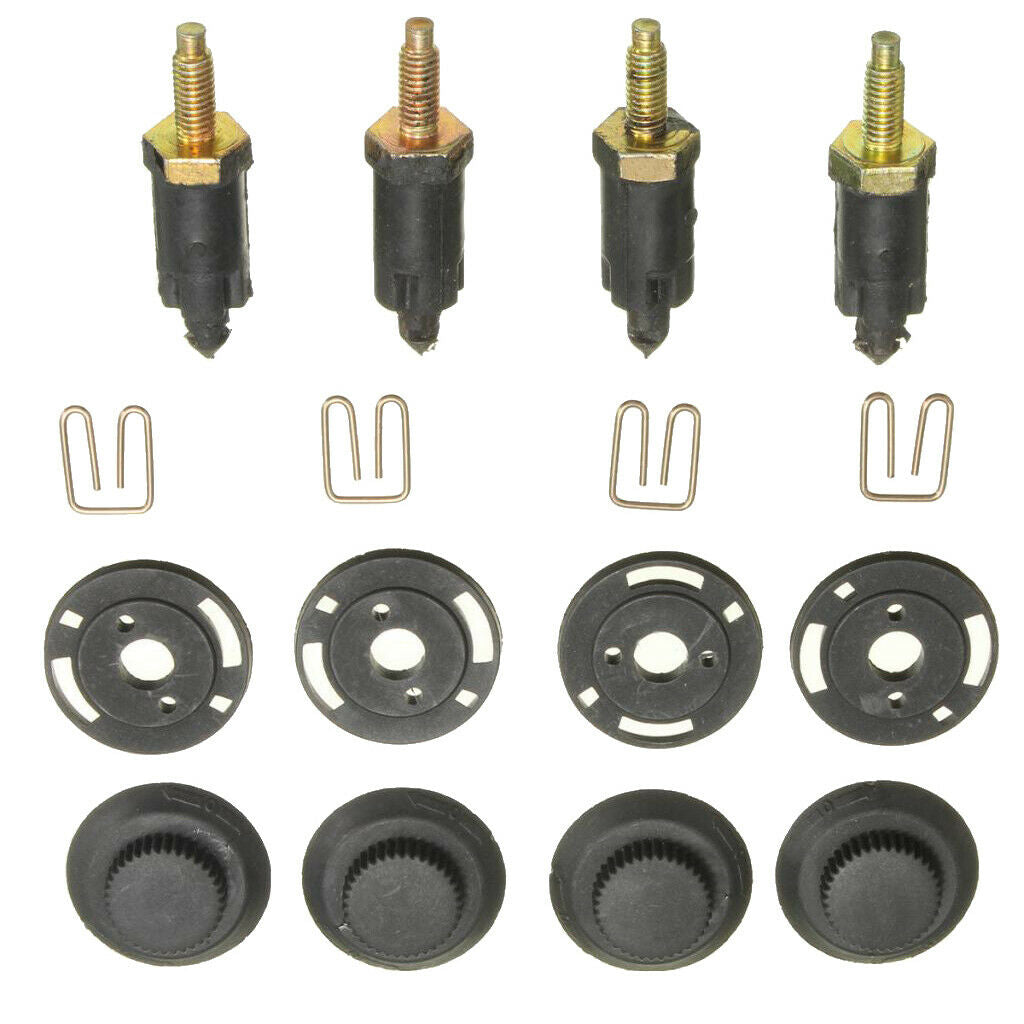8Piece 2.0HDI Engine Cover Bolt Bonnet Hood Clip For CITROEN PEUGEOT 307 406