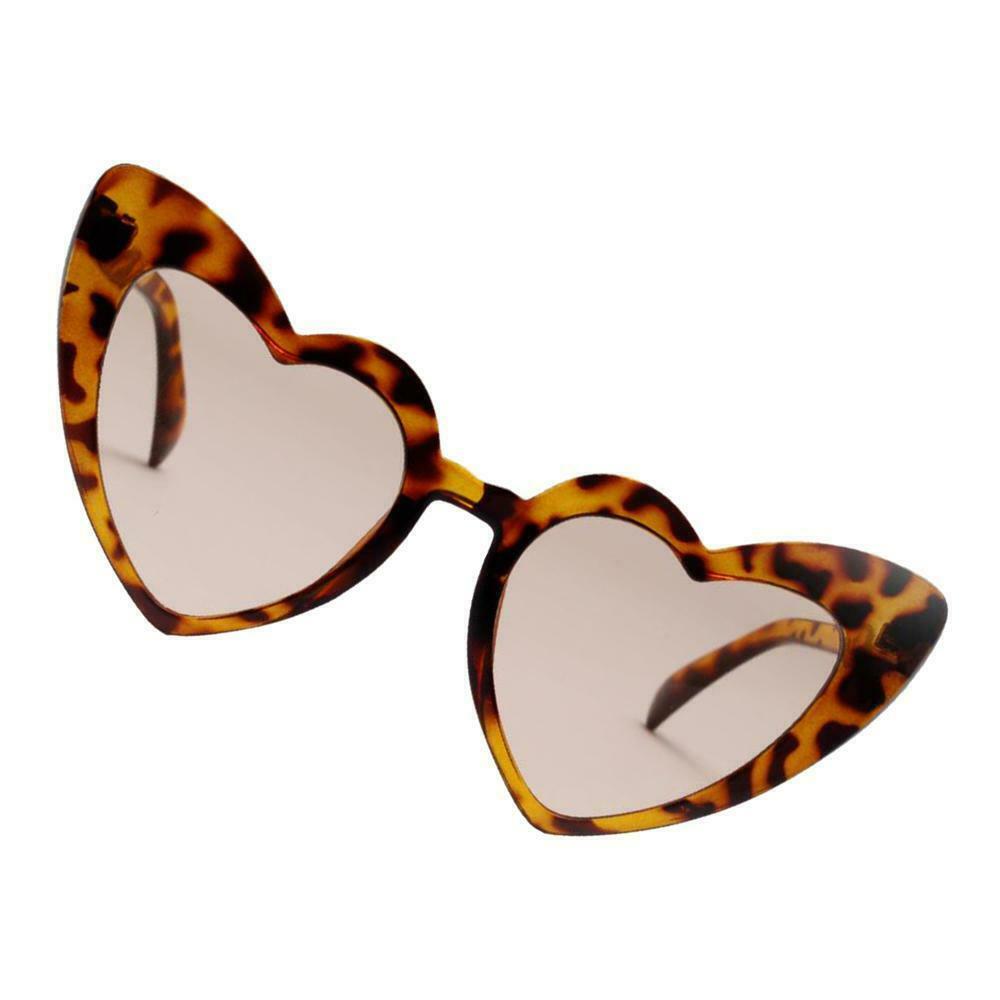 4pcs Chic Heart Shaped Sunglasses Summer Sun Glasses Rave Party Club Eyewear