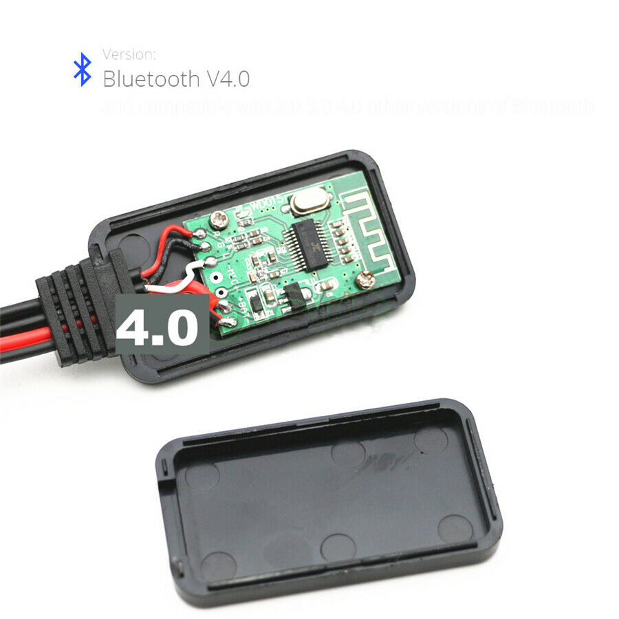 For 2004-2010 BMW E60 E63 E64 12V Car Bluetooth Adapter Aux Audio Music Cable