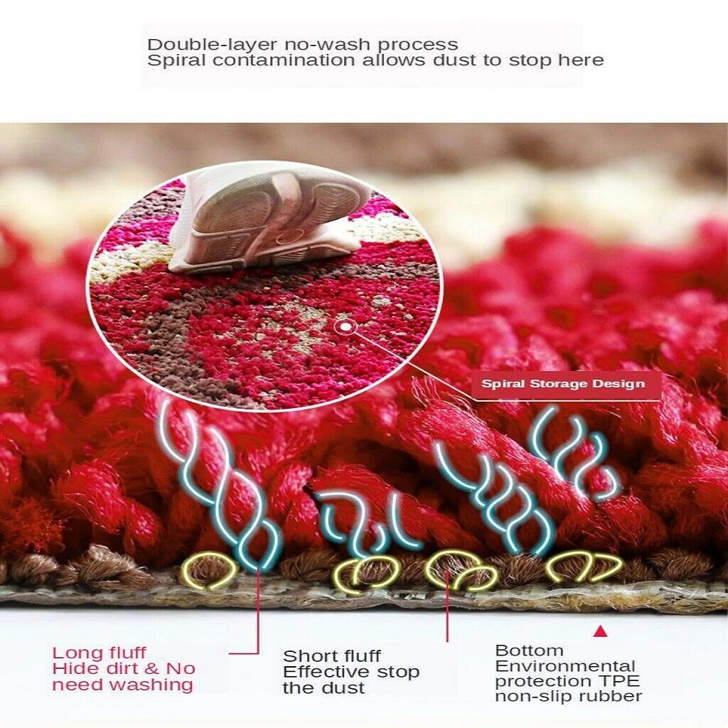 Flower Small Indoor Home Bedroom Hotel Doormat Floor Mat Kitchen Carpet