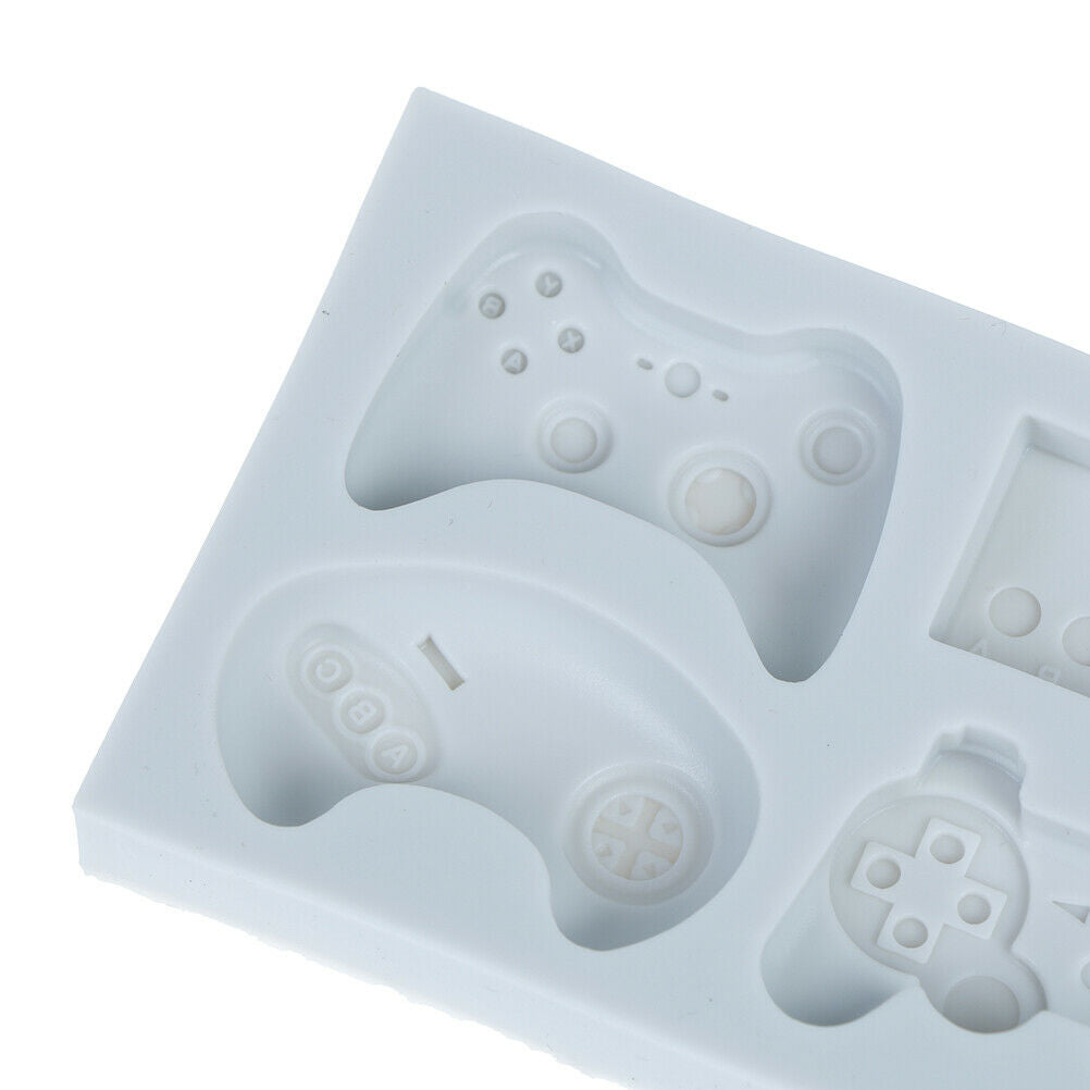 Gamepad Silicone Cake Mold Fondant Mould Chocolate Baking Decorating Moul.l8