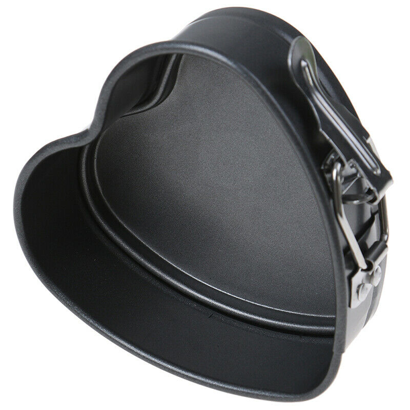 Heart-Shaped Cake Tin Non-stick Spring Form Loose Baking Pan Tray Baking .l8