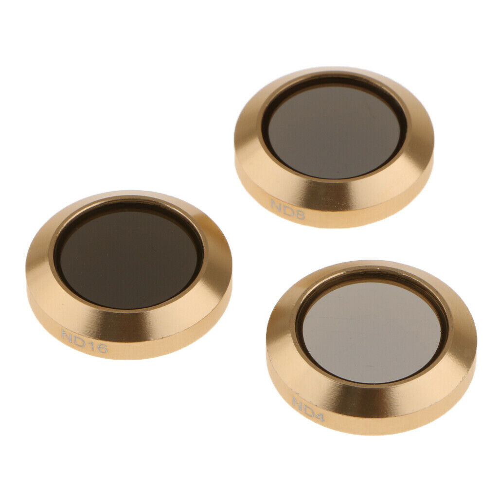 3Pack Neutral Density ND Lens Filters Set for DJI Mavic 2 Zoom ND4 ND8 ND16