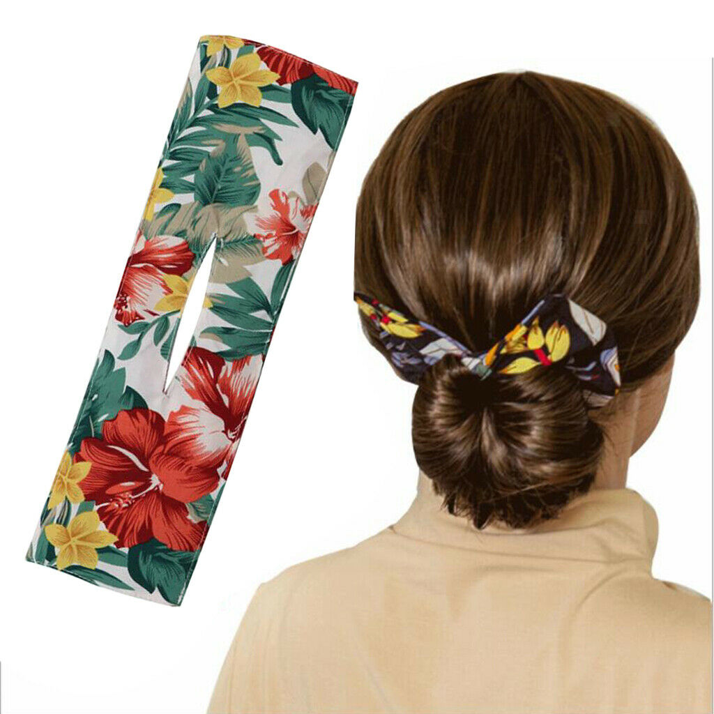 Knotted Deft Bun Fashion Hair Bands Rope Headband Maker Easy To Use DIY X