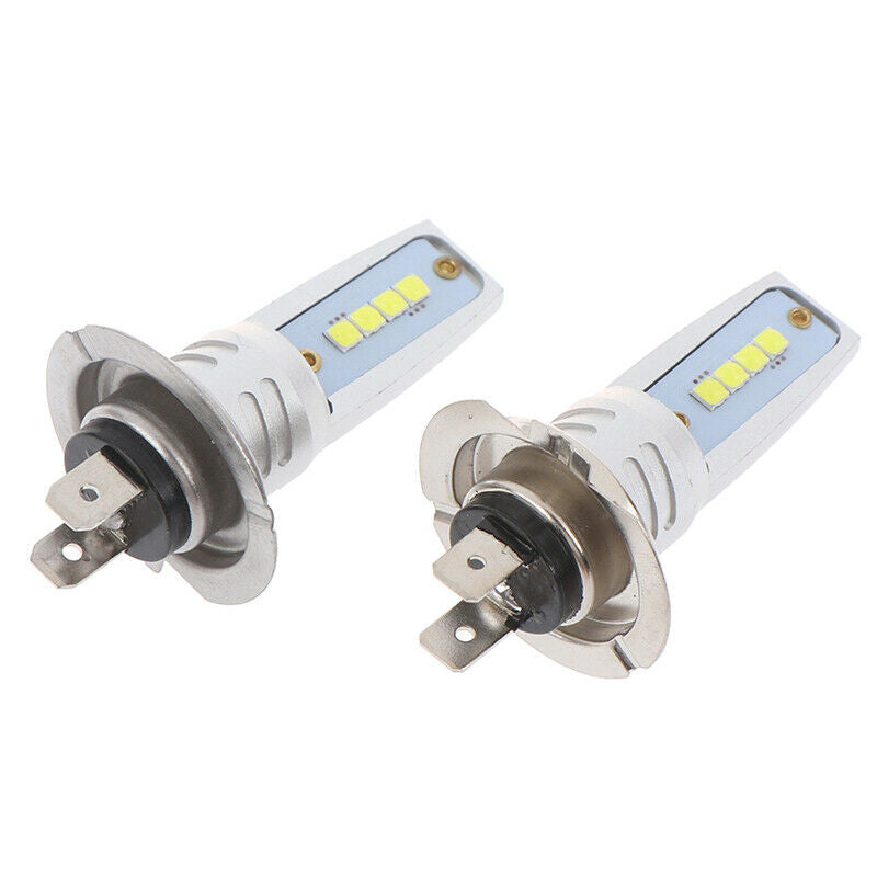 1Pair H7 LED headlight conversion kit COB bulb 110W 20800LM white low beam bulDD