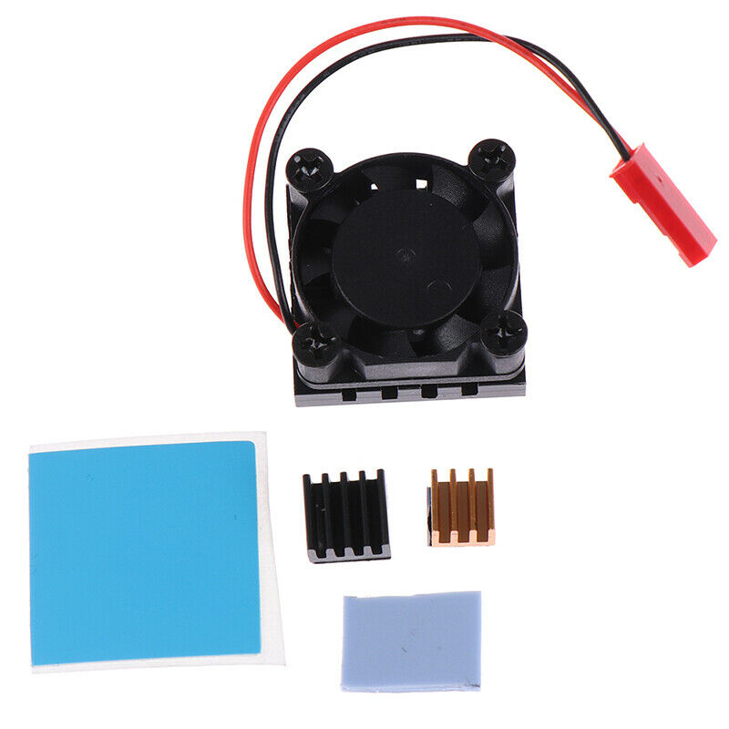 Cooling Fan with Aluminum Heatsink Cooling Pad Cooler Kit For Raspberry Pi 4B SJ