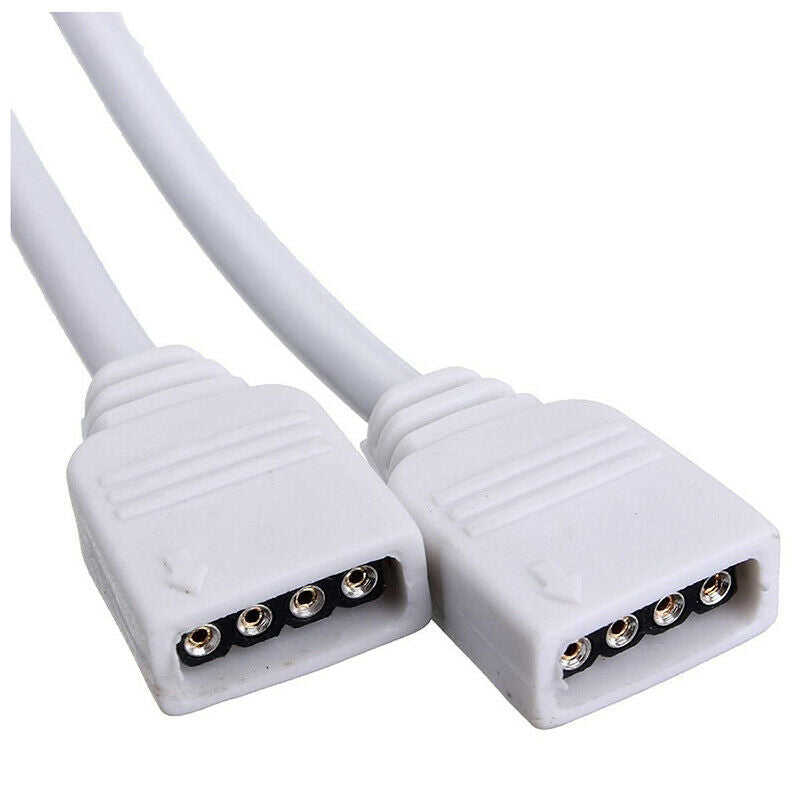 4 Pin Splitter Female Connector Cable for RGB 3528 5050 LED Strip Ribbon StripL7
