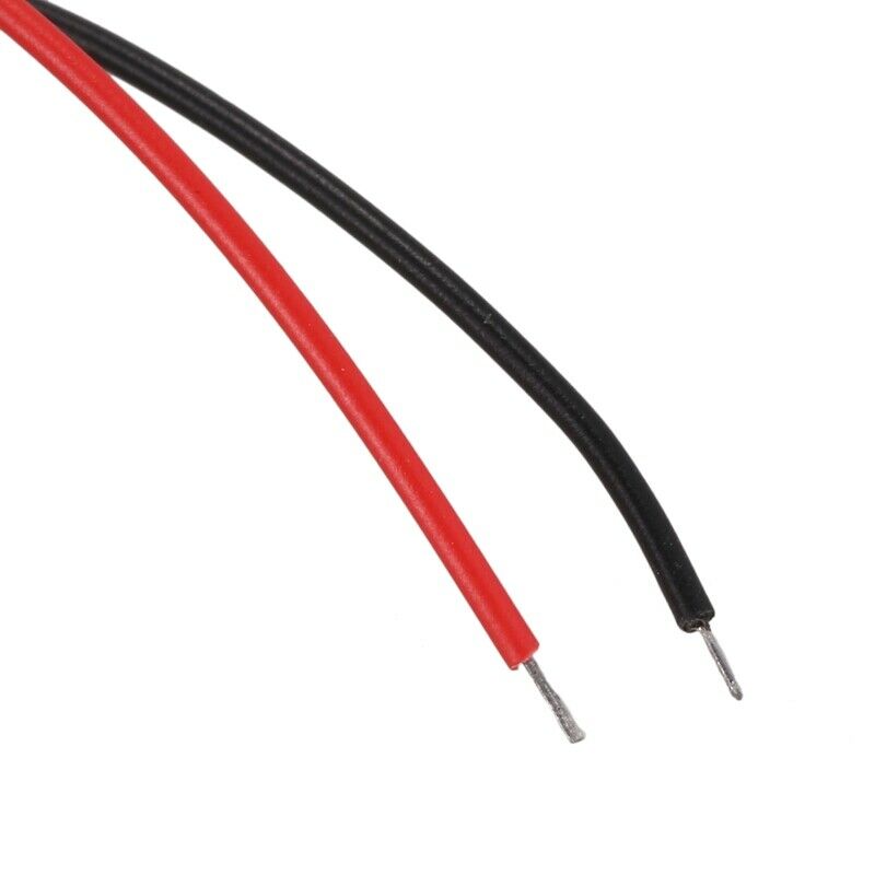 DC 6-24V 30mA 2 Wire Industrial Red LED Flash Alarm Buzzer Siren 90dB M2B4B4