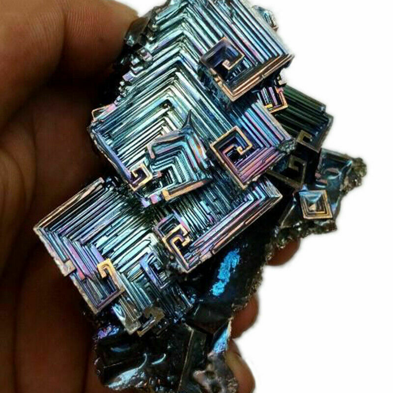 50g Bismuth Metal Crystal for element collection  One Crystal in Labeled