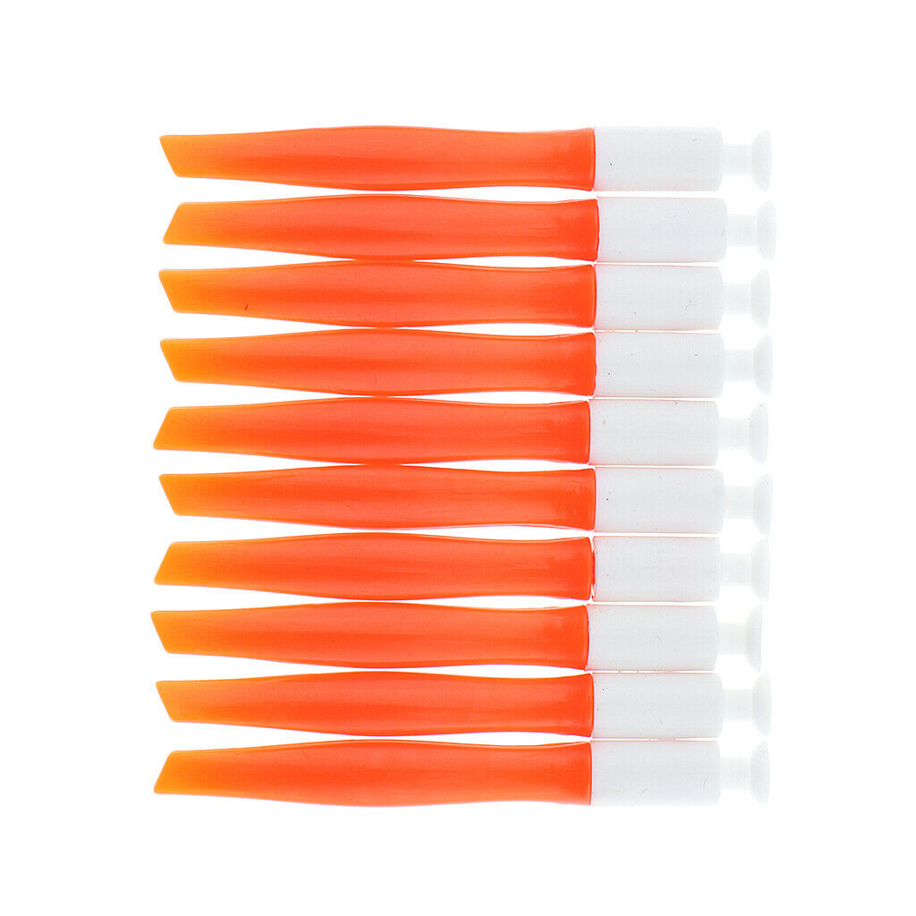 10 Pcs Portable Dual-ended False Nail Tips Suction Cup Stick Nails Art Tools