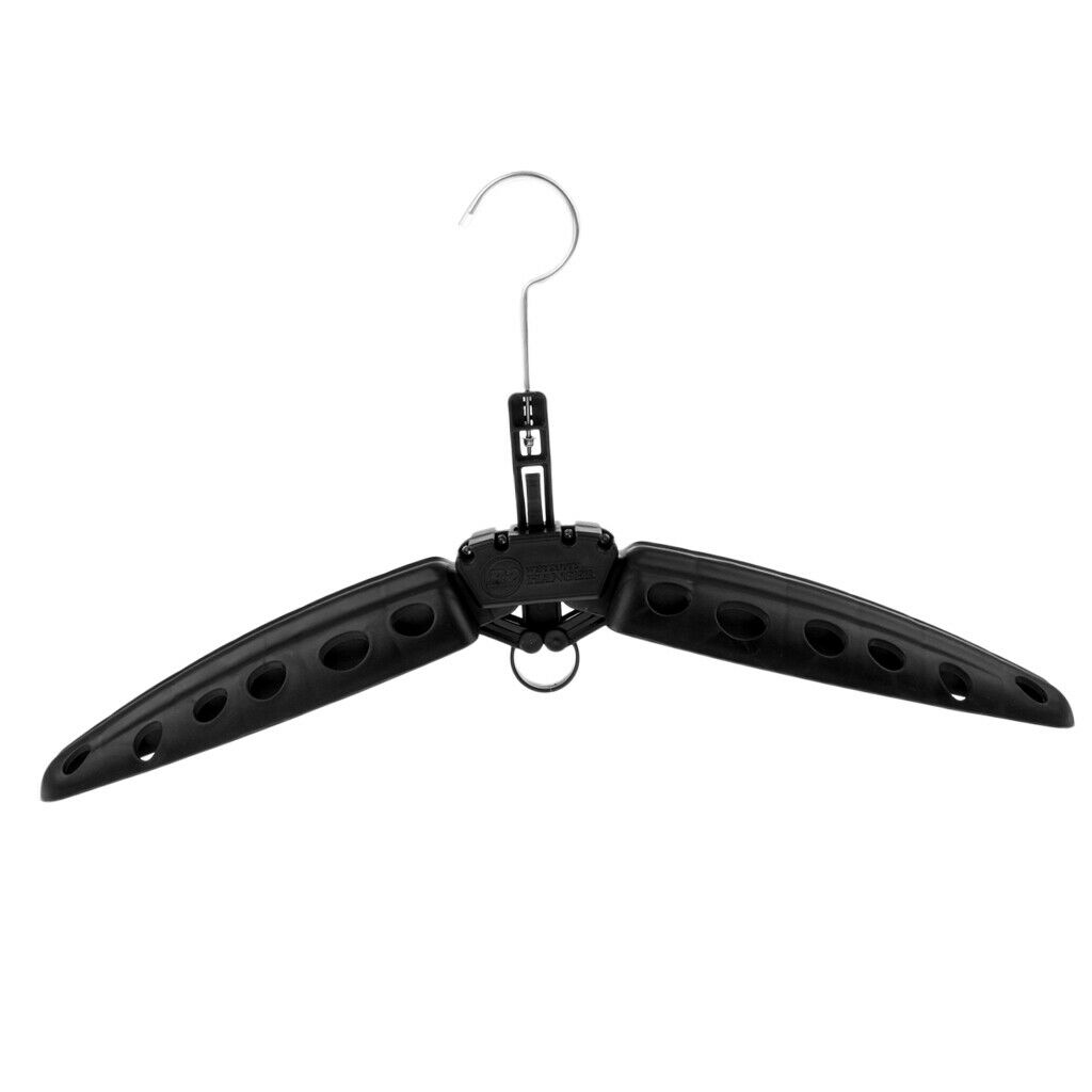 2 Pieces Universal Travel Folds Hanger for Scuba Diving BCD Wetsuit Drysuit