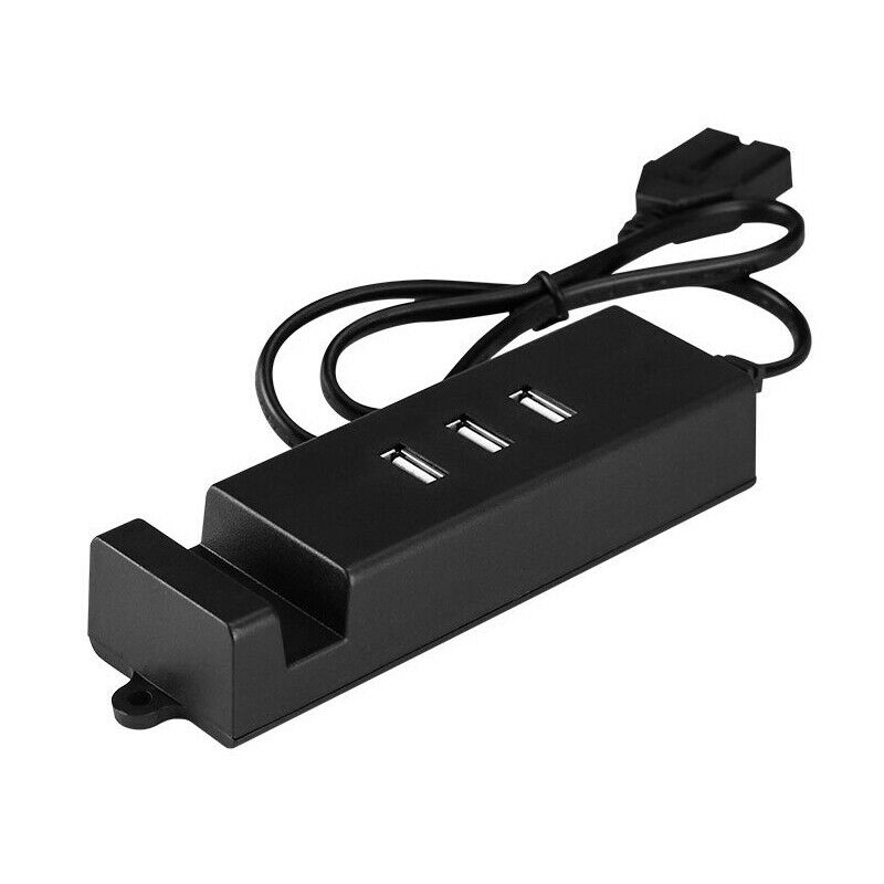 3A Intelligent Fast Charging Socket Port USB Charger for 9-90V Scooter Bicycle