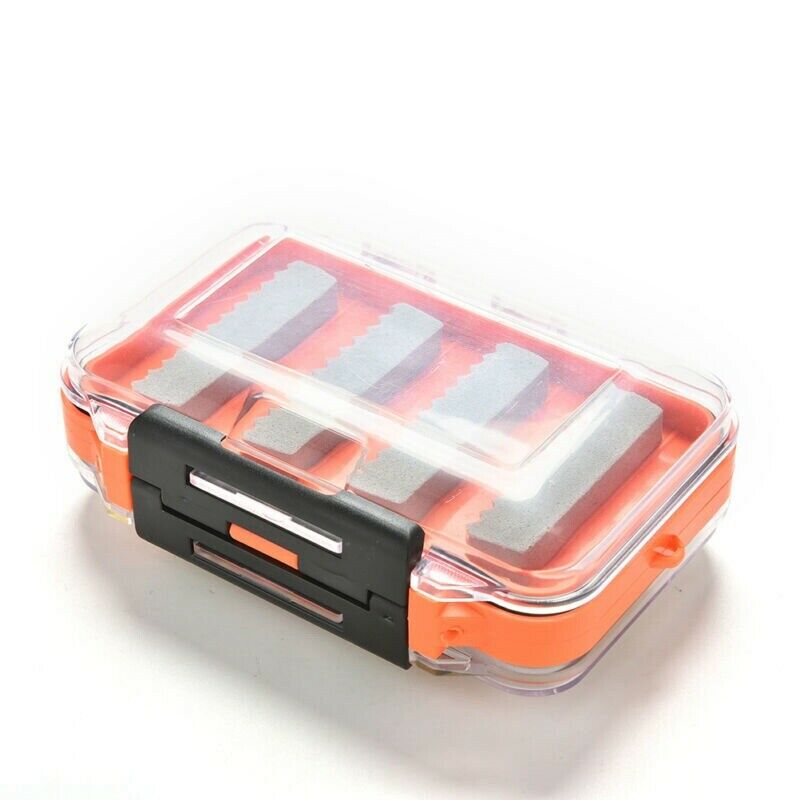 Double Sides Fly Fishing Box Insert Hold Flies^JY Slid Foam Pocket Waterproof