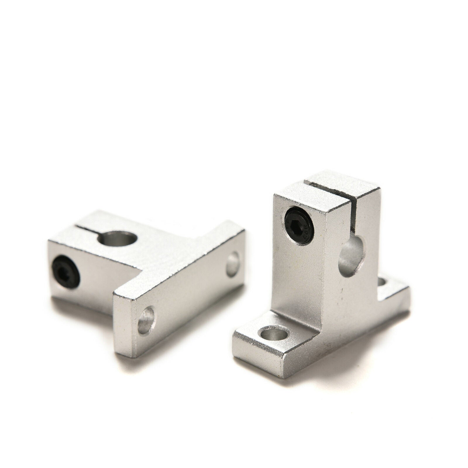 2 Pcs SK8 8mm Bearing CNC Aluminum Linear Rail Shaft Guide Suppor.l8