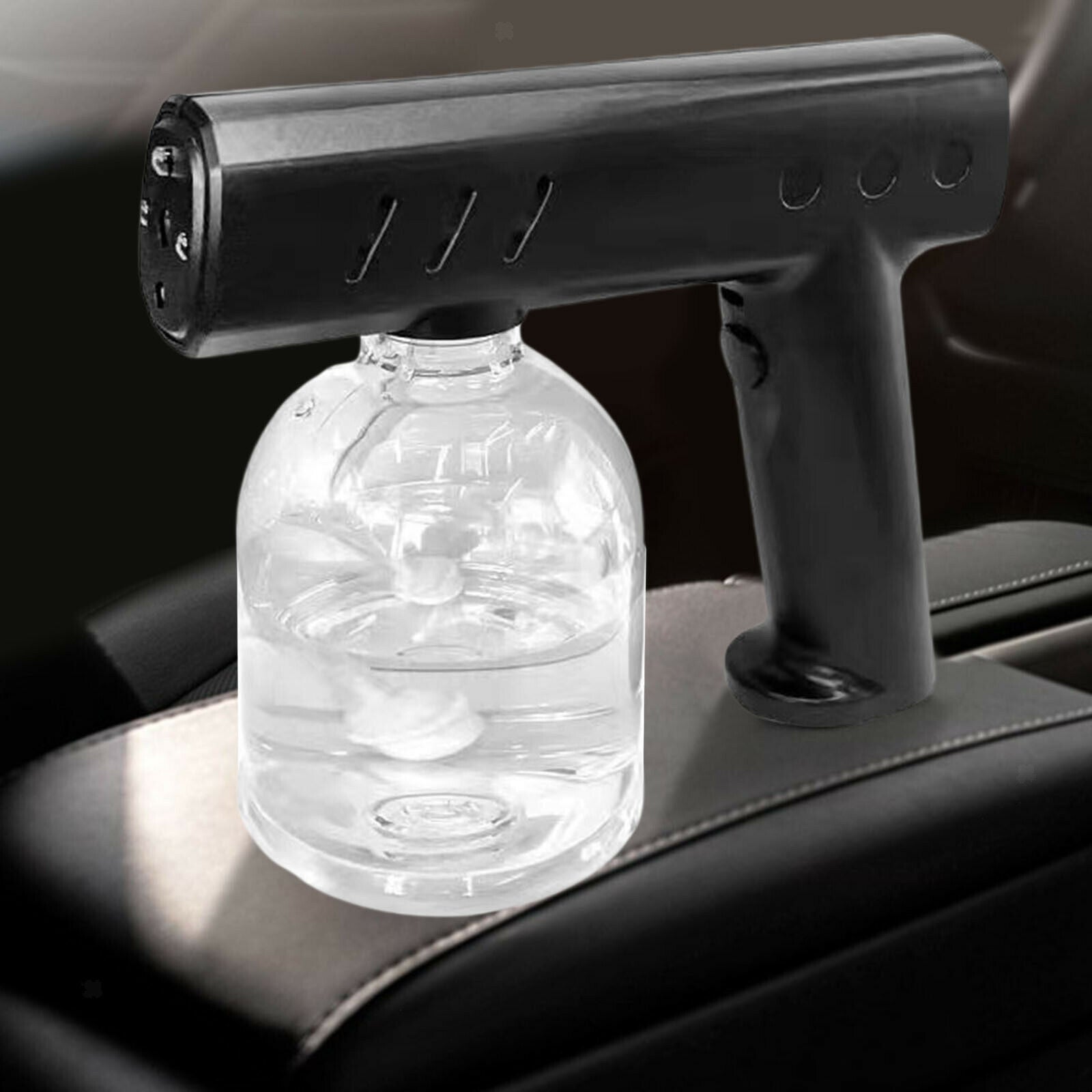 2 Pieces Black 300ML 500ML Nano Sanitizer Spray Fogger for Home Living Room