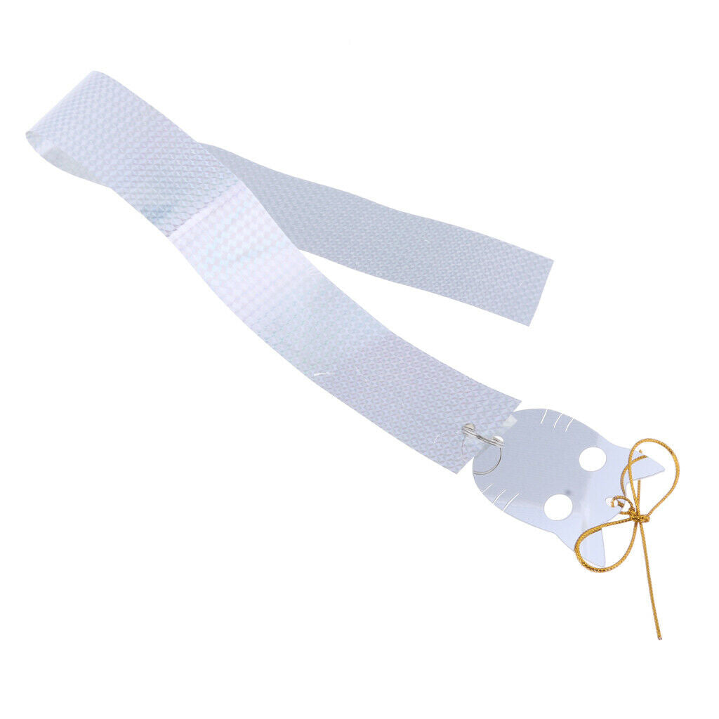 Hanging Bird Repellent Deterrent Scare 2-Sided Reflective Tape Bird Scare