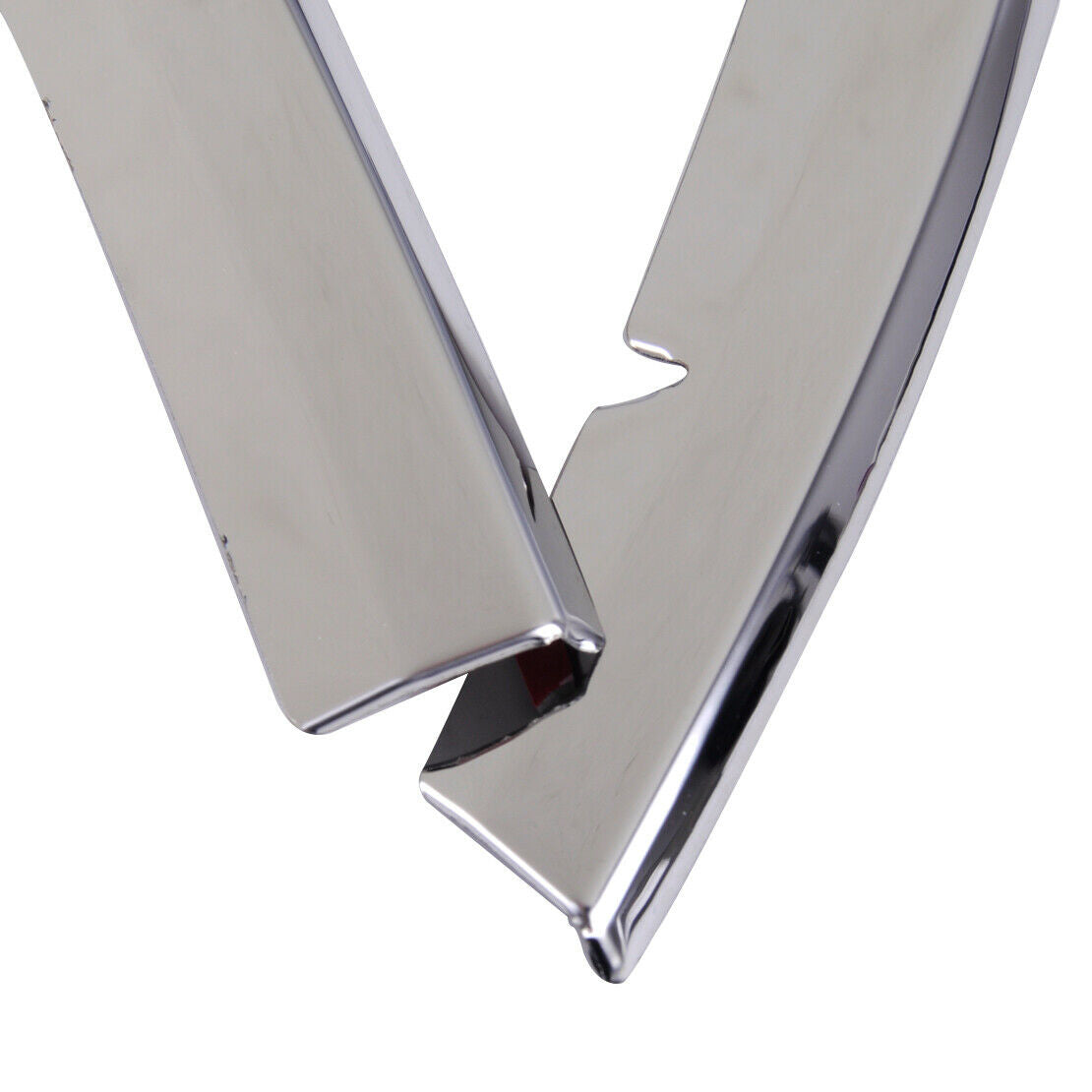 2xd Steel Grill Strips Trim Cover Fit for Mazda CX5 17 18 Bumper Air-inlet An