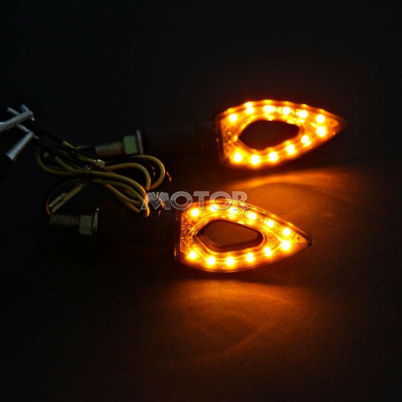 4x Motorcycle LED Turn Signals for KAWASAKI VULCAN VN 750 800 900 1500 1600 1700