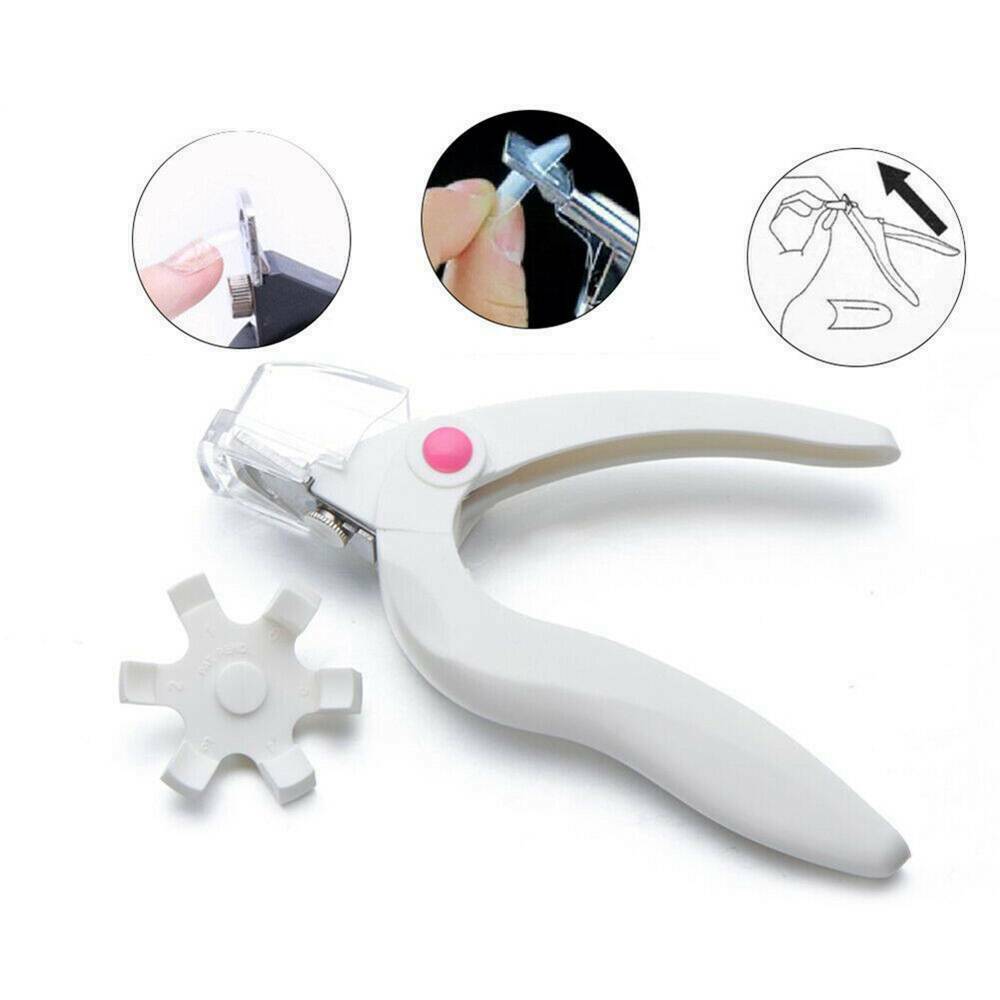 US French Nail Art Cuticle Clipper Cutter False Nail Tips Scissors Manicure Tool