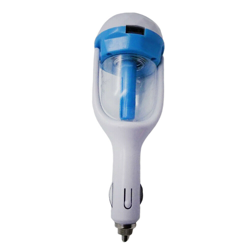 Mini Car Air Humidifier Aromatherapy Essential Oil Diffuser Freshener Blue