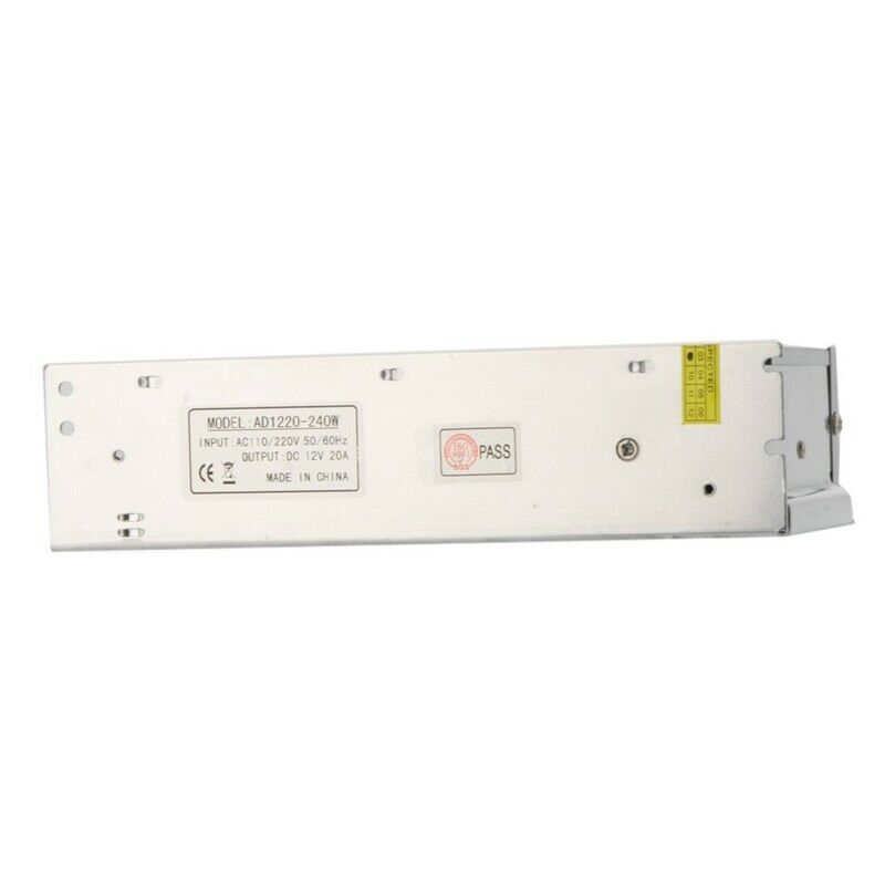 AC 115V/230V to DC 12V 20A 240W voltage converter switch power supply for LED Q3