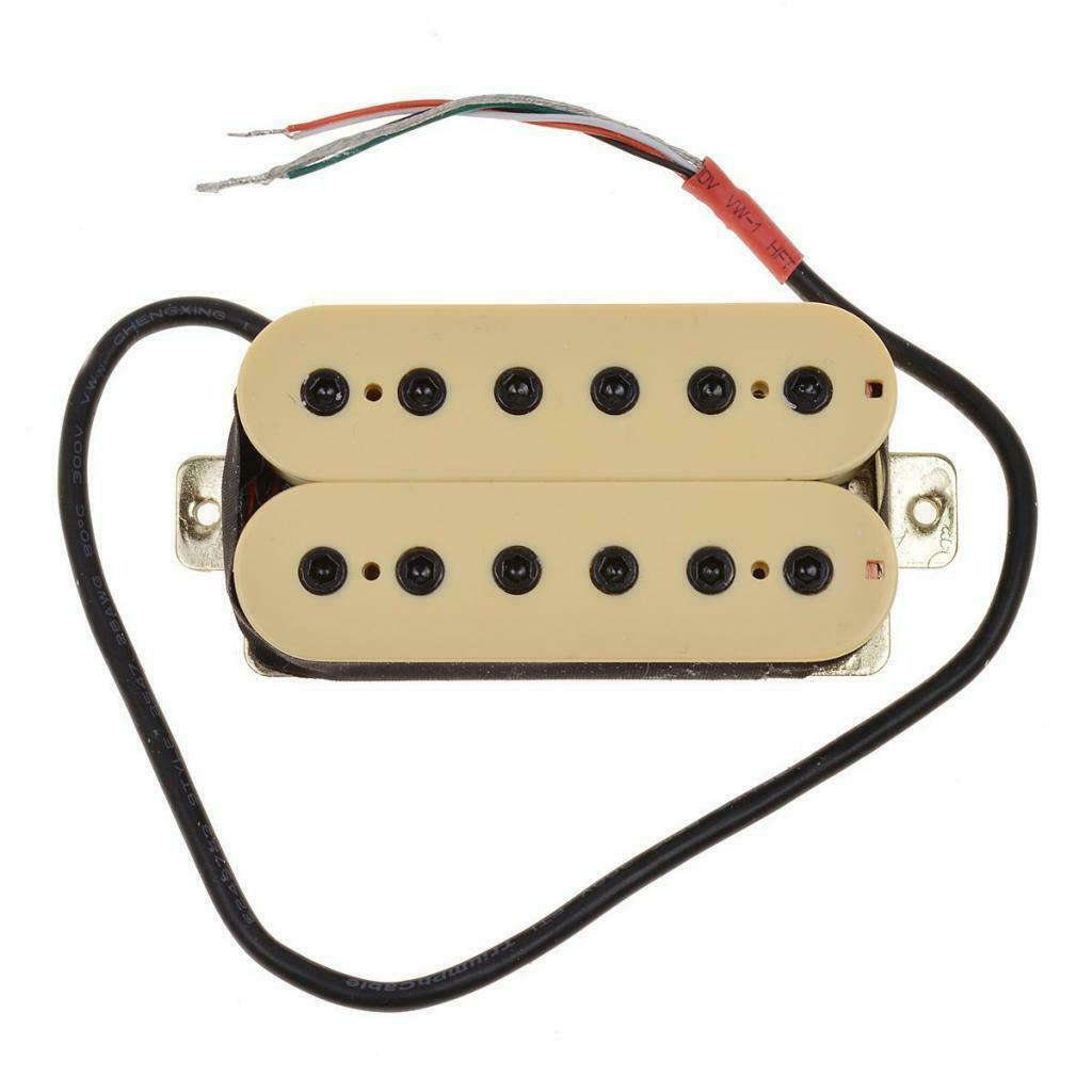 Electric Guitar Pickup  Pickup for Heavy Rhythms  Riffs Yellow