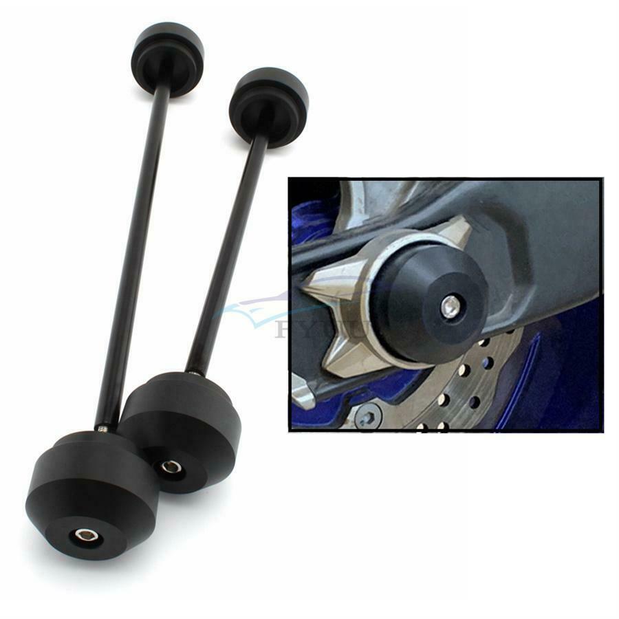 1 Set Motorcycle Front&Rear Axle Fork Crash Sliders For YAMAHA FZ-07 MT-07 14-21