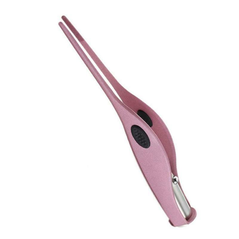 LED Light Ear Wax Removal Tool Fish Shape Kids Earpick Spoon Luminous Tweezers