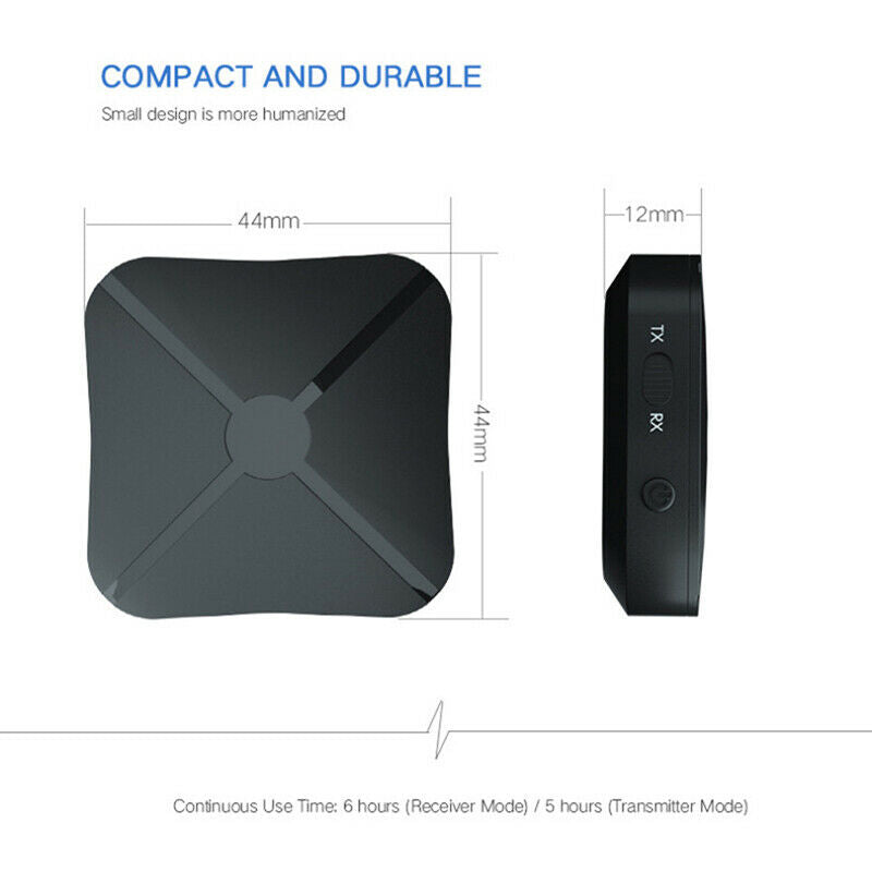Bluetooth 5.0 4.2 Audio Receiver Transmitter Wireless Adapter PC TV Car SpeYUDF