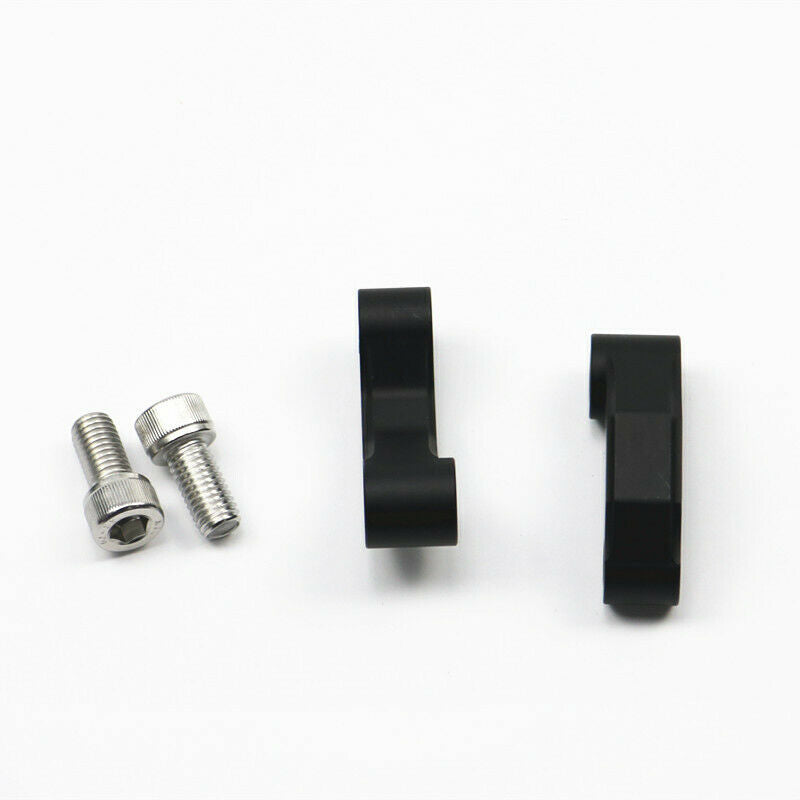 M10 Black Mirror Riser Extension Adapter Bracket For R1200R R1200 GS Adventure