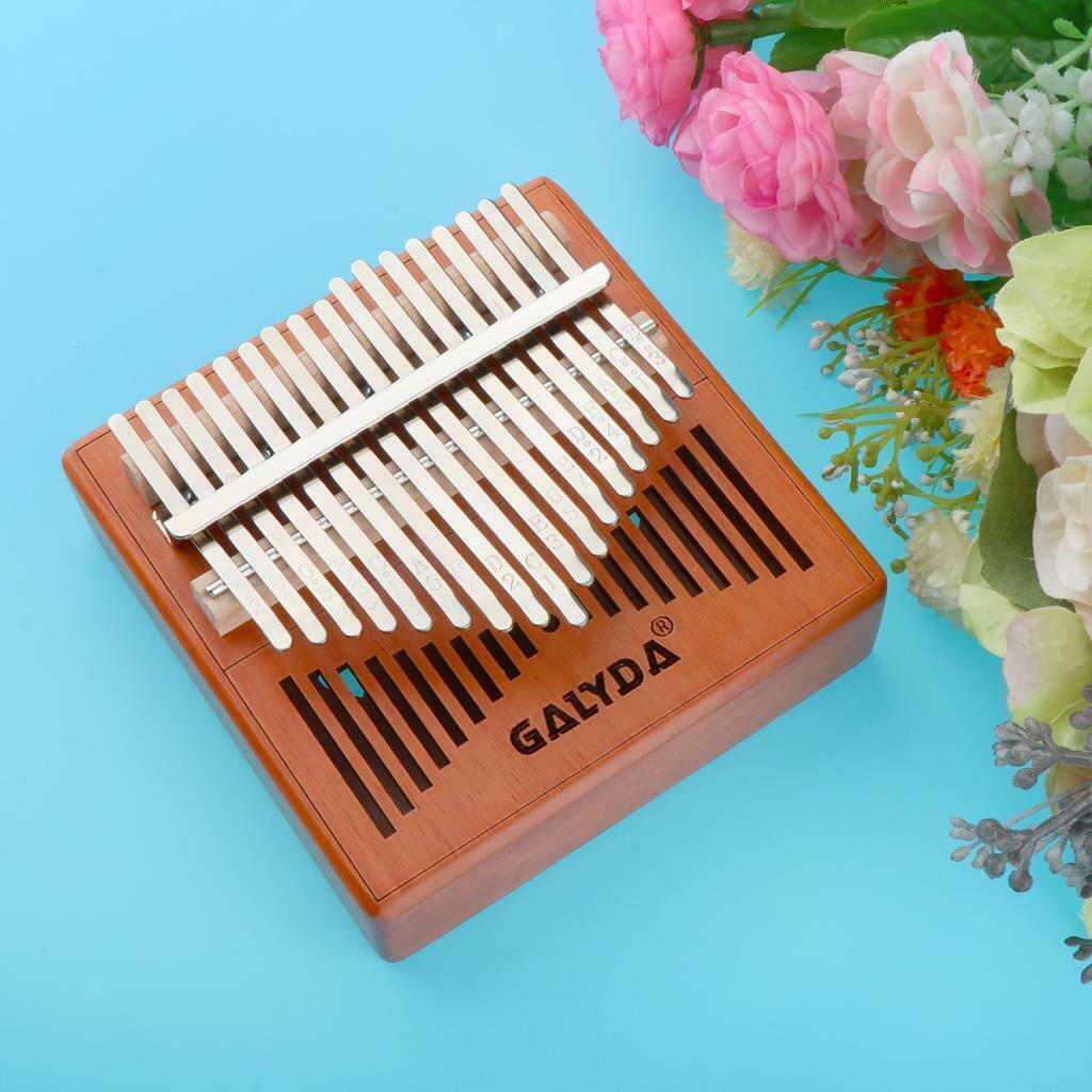 Professional Portable Kalimba 17 Key Thumb Piano Wooden with Bag Accessories