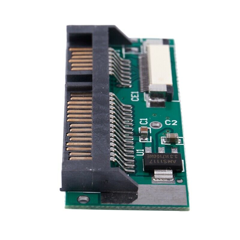 1.8" ZIF CE SSD D to 7+15 Pin SATA Adapter Converter w FFC Cable S8D8D8