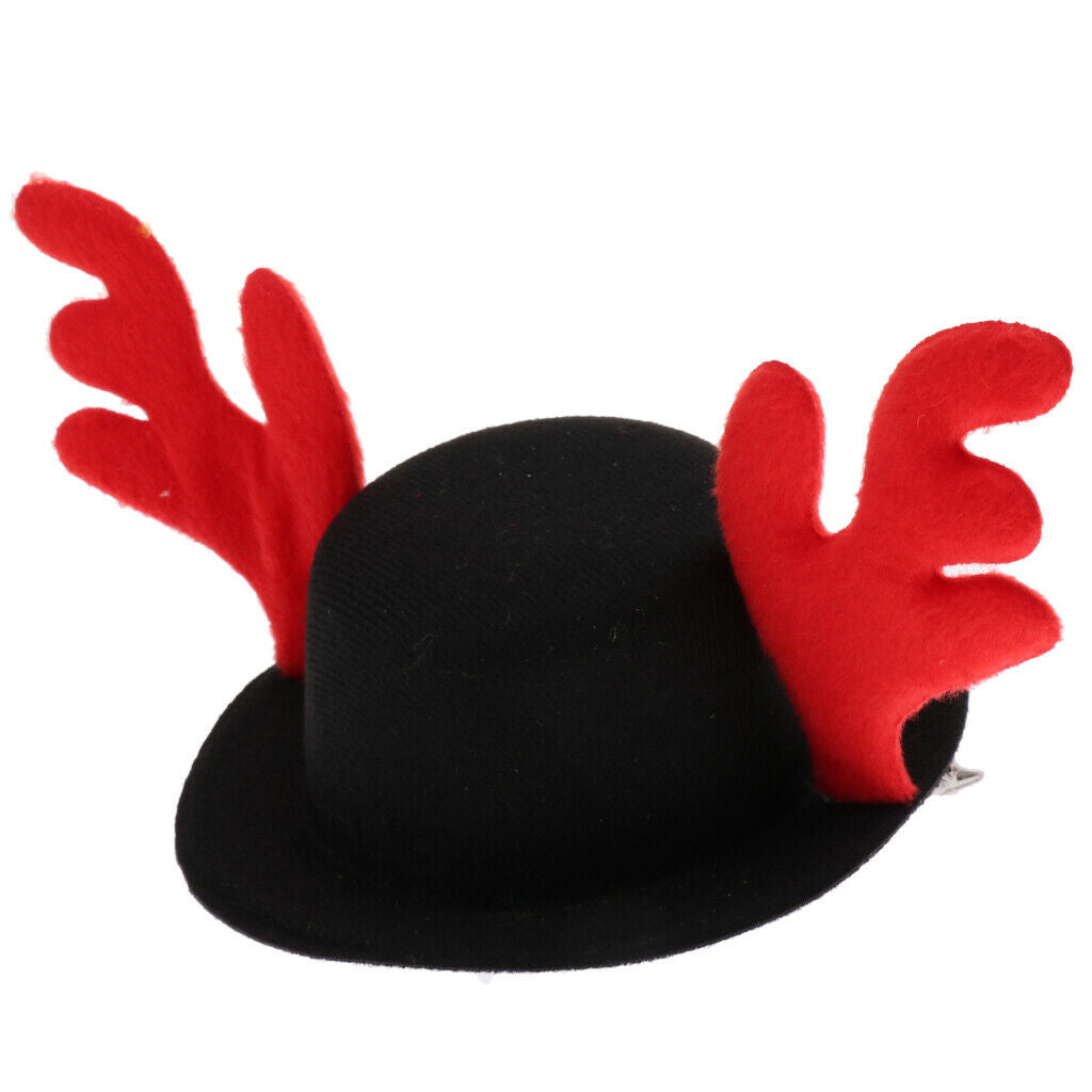 Pet Dog Puppy Cat Reindeer Antlers Hat Christmas Hat for Pets Winter Party