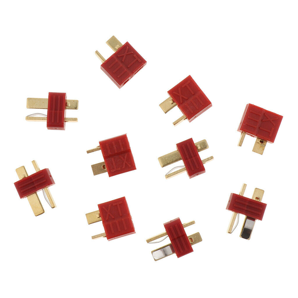 5pair T Plug Connector Deans Style Male Female for RC Lipo Battery ESC