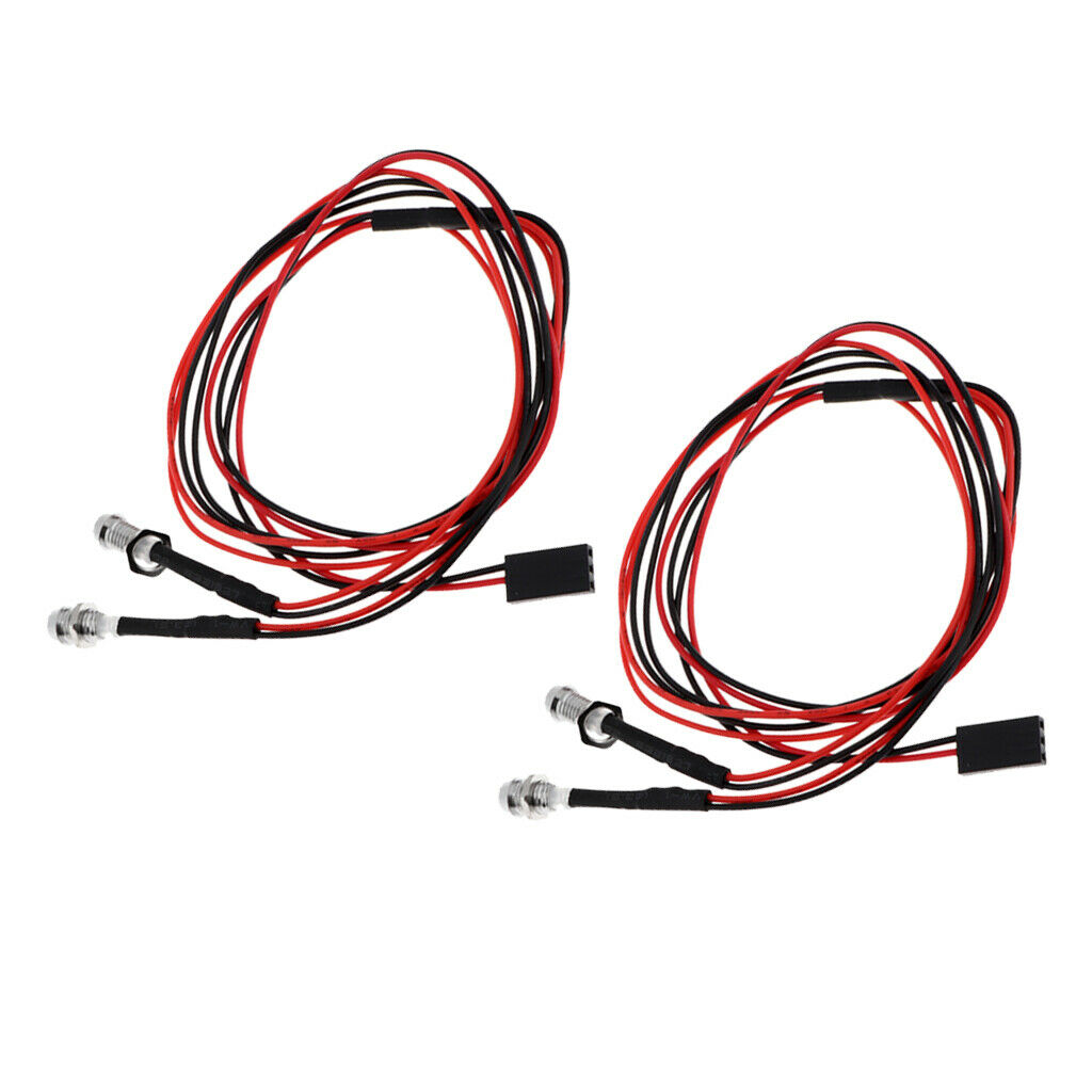 2 Pieces/Pack 1:16 RC Military Truck Parts Rear Tail Light for WPL B36 C24