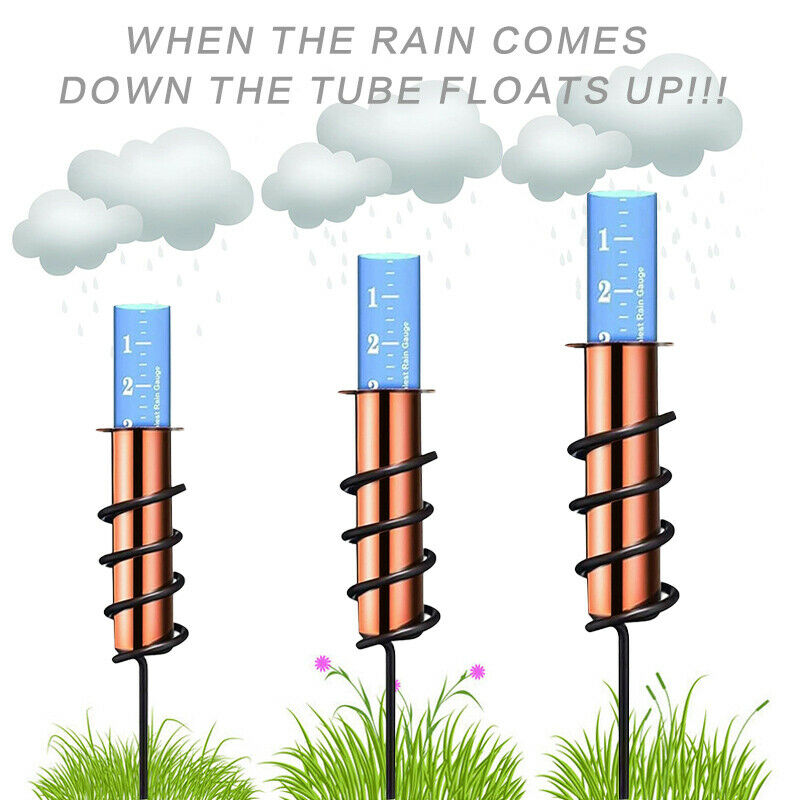 Copper Rain Gauge Copper Rain Gauge Accurate Floating Rain Gauge For Lawn Garden