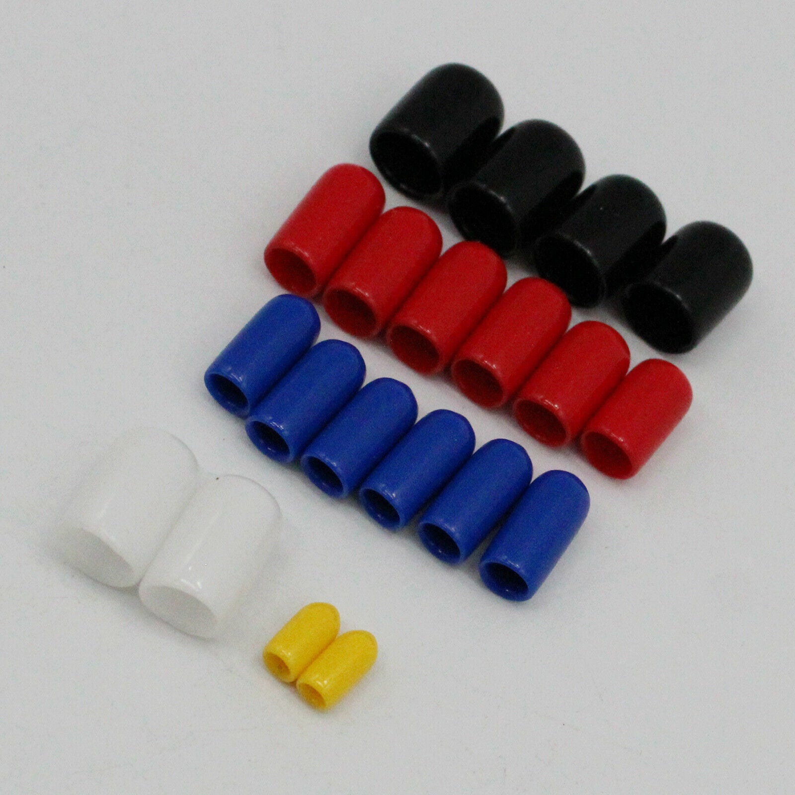 20 Pcs PVC Vacuum Line Cap Assortment 1/8" 3/16" 1/4" 3/8" 5/16" Set Car