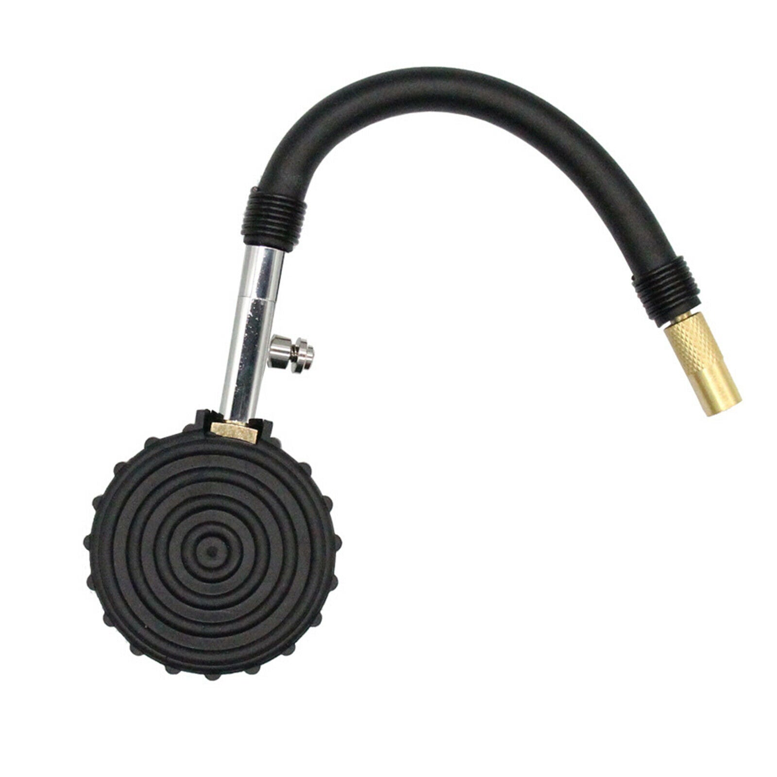 Flexible Hose Portable 0-100PSI Car Mechanical Tire Pressure Gauge Meter
