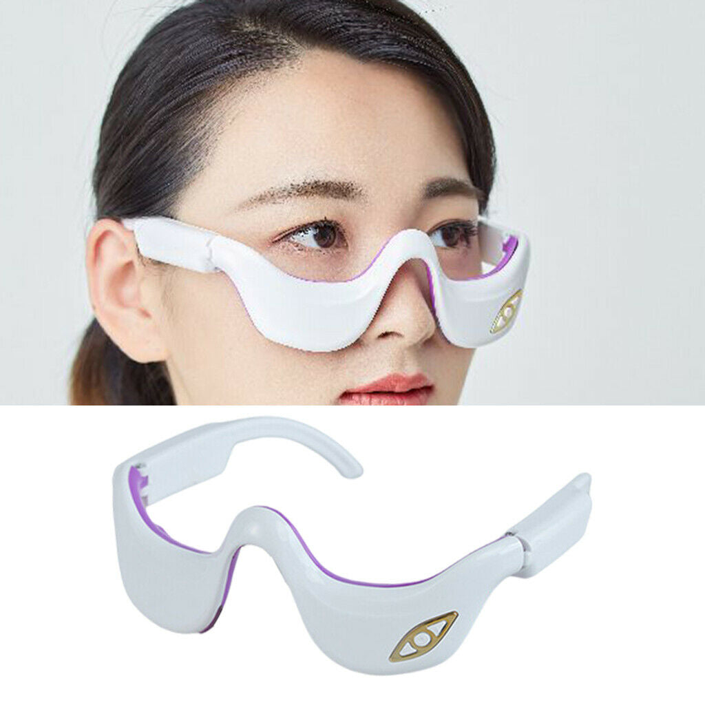 Micro-Current Pulse Eye Relax Massager Vibration Fatigue Relief Rechargeable