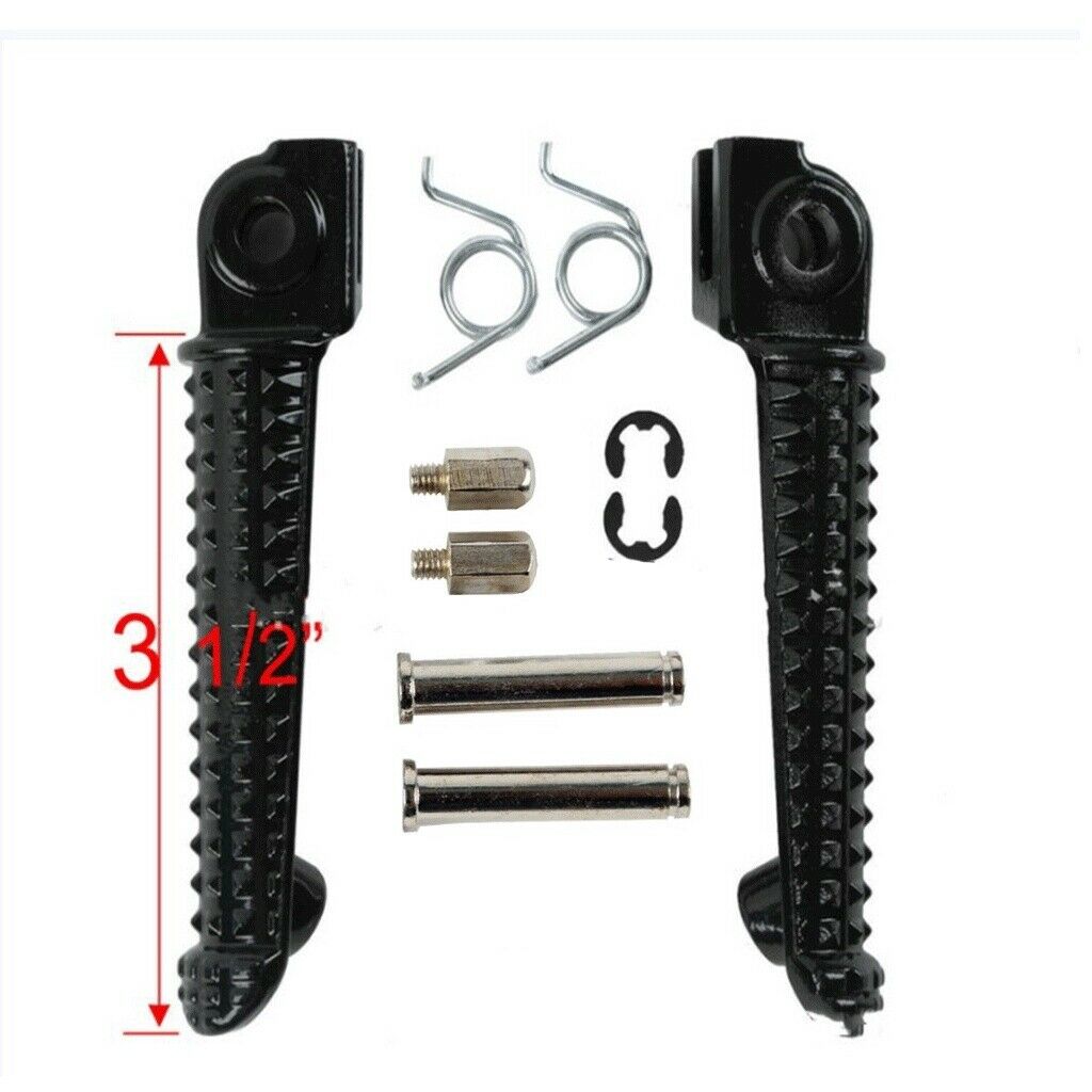 Front Footrest Foot Pegs for Yamaha YZF R1 1998-2014 YZF R6 1999-2012 New
